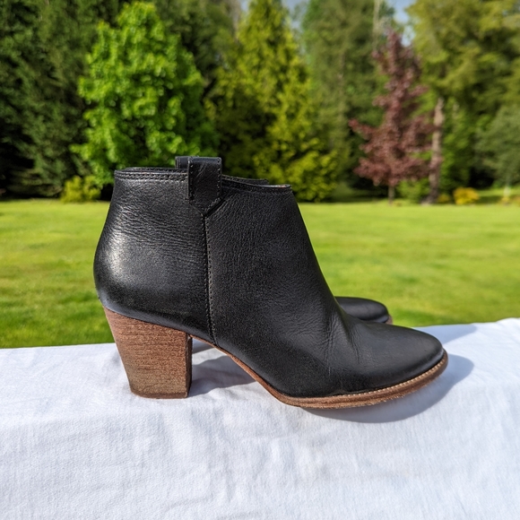 Madewell ‘Billie’ Booties size 9 Black - Picture 3 of 11